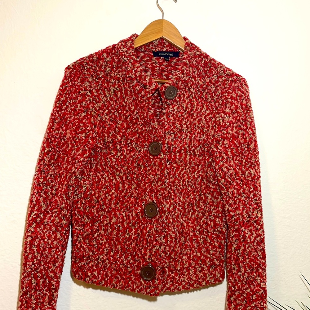 Evan Picone jacket multicolor soft PS